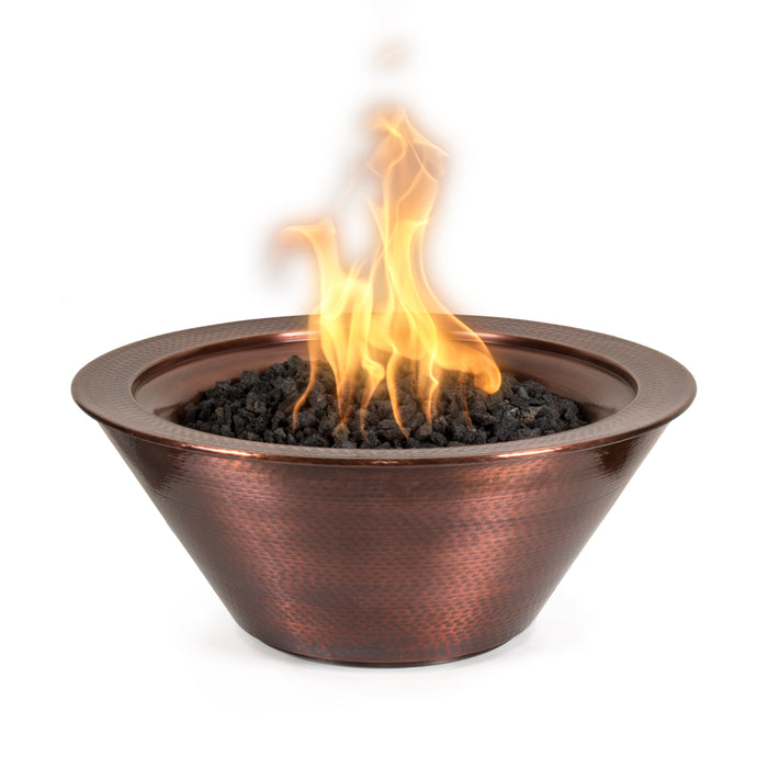 CAZO FIRE & WATER BOWL  – HAMMERED PATINA COPPER  The Outdoor Plus