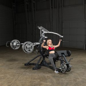 Freeweight Leverage Gym | + Squat Attachment & Bench | Body Solid