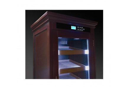 2000 Ct. Electric Climate Cigar Humidor /Humidity Controlled Cabinet (Espresso)