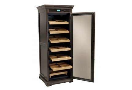 2000 Ct. Electric Climate Cigar Humidor /Humidity Controlled Cabinet (Espresso)